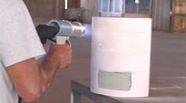 Газоплазменное напыление полимерных порошковых красок